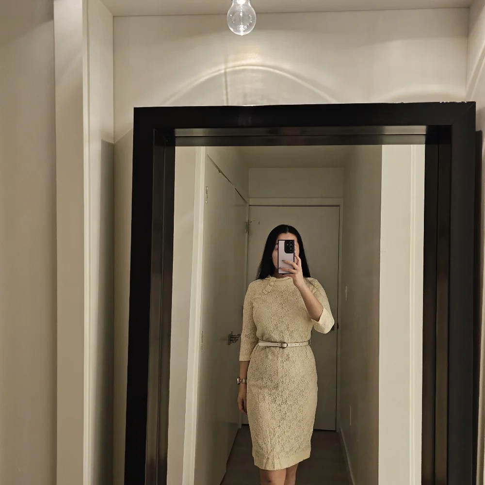 🤍 Vintage Lace Dress — Union Made in Canada - Picture 11 of 11
